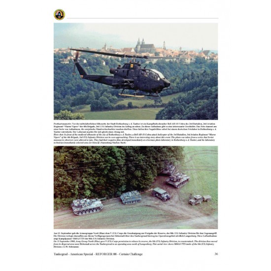 US Army Special #44 REFORGER 88 Certain Challenge End of an Era (64 pages, English) US Army Special #44 REFORGER 88 Certain Challenge End of an Era (64 pages, English)