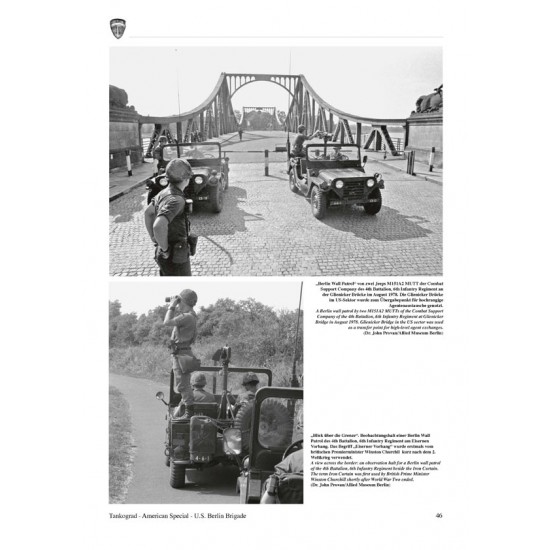 US Special Vol. 3045 Berlin Brigade Vehicles in West-Berlin 1950-94 US Special Vol. 3045 Berlin Brigade Vehicles in West-Berlin 1950-94