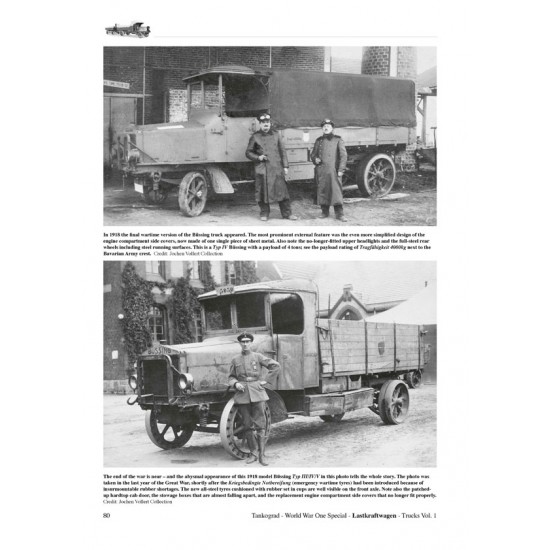 WWI Special #10 Lastkraftwagen - German Military Trucks Vol. 1 (96 pages, English) WWI Special #10 Lastkraftwagen - German Military Trucks Vol. 1 (96 pages, English)