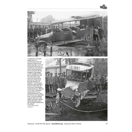 WWI Special Vol.12 SPEZIALFAHRZEUGE Specialised Vehicles (English, 96 pages) WWI Special Vol.12 SPEZIALFAHRZEUGE Specialised Vehicles (English, 96 pages)