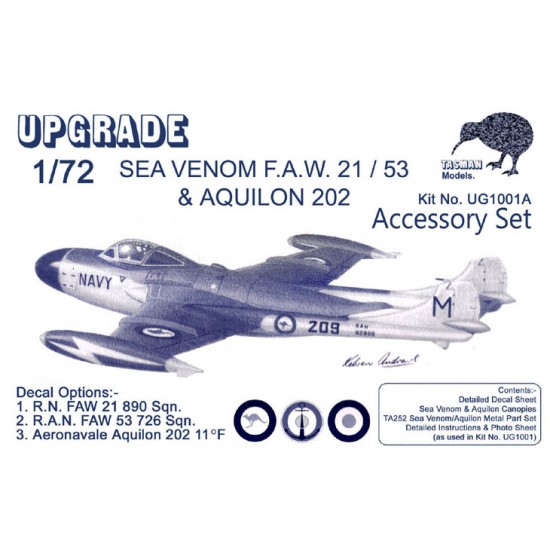 1/72 Sea Venom FAW21/53 & Aquilon 202 Accessory Set