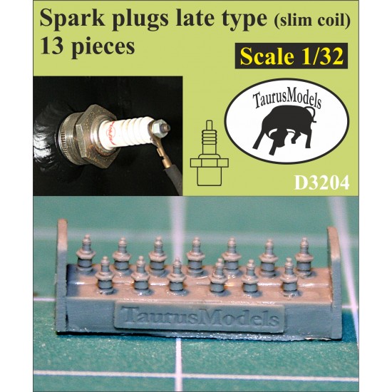 1/32 Spark Plugs (Late Type) for Aircraft Engines 1/32 Spark Plugs (Late Type) for Aircraft Engines