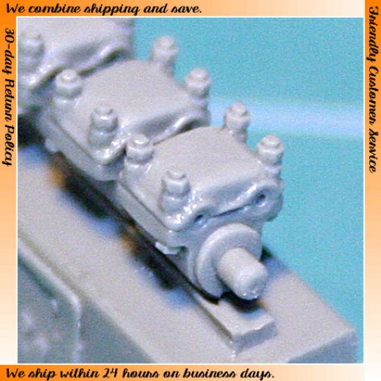 1/32 Complete Timing Gear with Valves Springs and Lifters for Mercedes DIV 1/32 Complete Timing Gear with Valves Springs and Lifters for Mercedes DIV