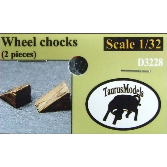 1/32 Wheel Chocks (2pcs) 1/32 Wheel Chocks (2pcs)