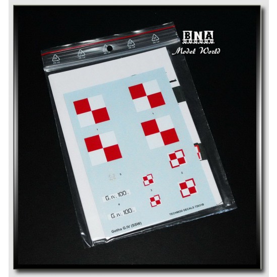 Decals for 1/72 Gotha G.IV (SSW) Decals for 1/72 Gotha G.IV (SSW)