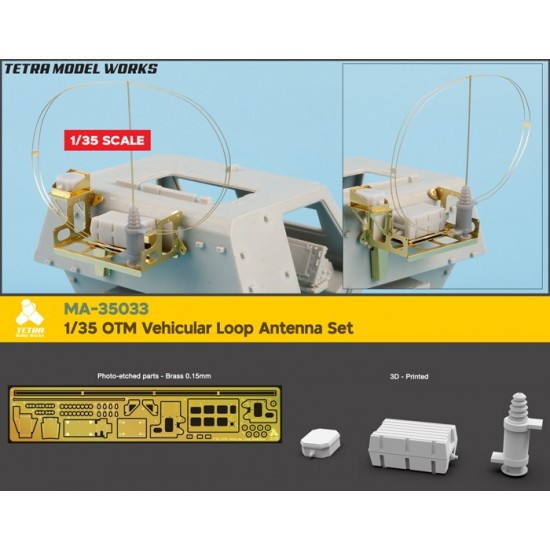 1/35 OTM Vehicular Loop Antenna set 1/35 OTM Vehicular Loop Antenna set
