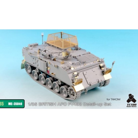 1/35 British APC FV432 Detail-up Set for Takom Models #02066 1/35 British APC FV432 Detail-up Set for Takom Models #02066