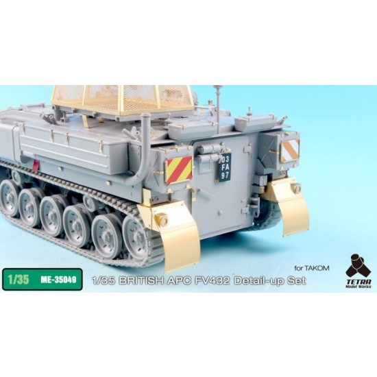 1/35 British APC FV432 Detail-up Set for Takom Models #02066 1/35 British APC FV432 Detail-up Set for Takom Models #02066