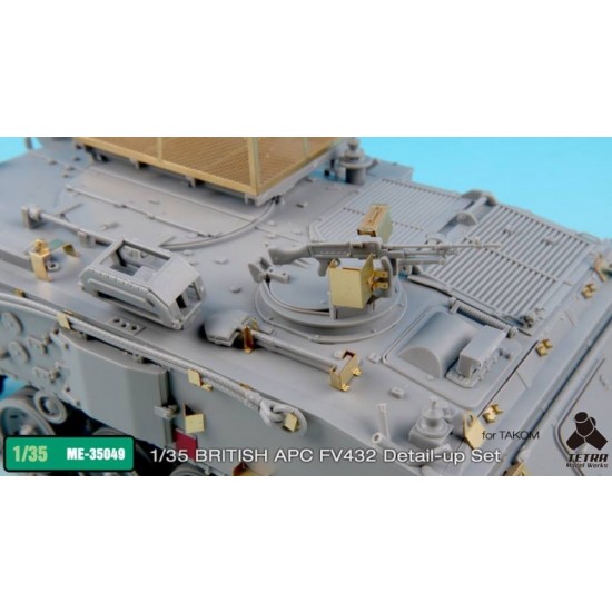1/35 British APC FV432 Detail-up Set for Takom Models #02066 1/35 British APC FV432 Detail-up Set for Takom Models #02066