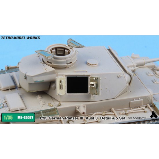 1/35 German Panzer III Ausf.J Detail-up Set for Academy kits 1/35 German Panzer III Ausf.J Detail-up Set for Academy kits