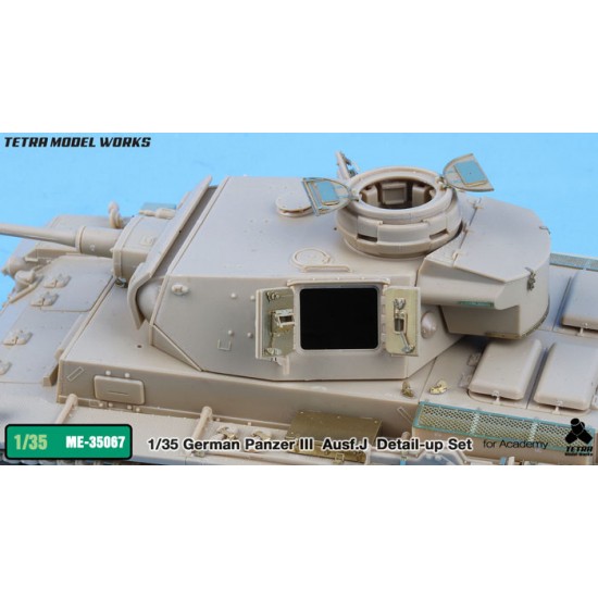 1/35 German Panzer III Ausf.J Detail-up Set for Academy kits 1/35 German Panzer III Ausf.J Detail-up Set for Academy kits