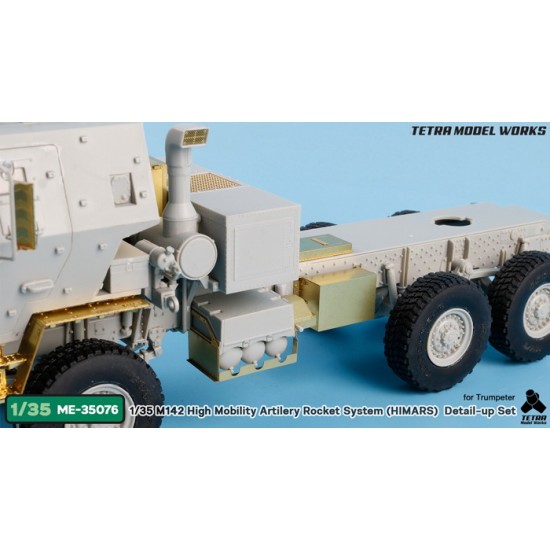 1/35 M142 High Mobility Artilery Rocket System HIMARS Detail Set for Trumpeter kits 1/35 M142 High Mobility Artilery Rocket System HIMARS Detail Set for Trumpeter kits