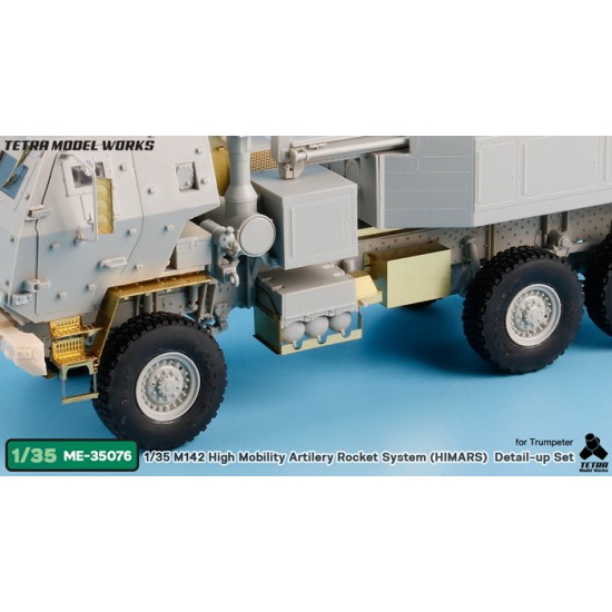 1/35 M142 High Mobility Artilery Rocket System HIMARS Detail Set for Trumpeter kits 1/35 M142 High Mobility Artilery Rocket System HIMARS Detail Set for Trumpeter kits