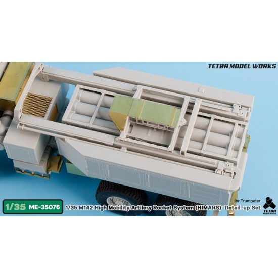 1/35 M142 High Mobility Artilery Rocket System HIMARS Detail Set for Trumpeter kits 1/35 M142 High Mobility Artilery Rocket System HIMARS Detail Set for Trumpeter kits