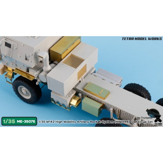 1/35 M142 High Mobility Artilery Rocket System HIMARS Detail Set for Trumpeter kits 1/35 M142 High Mobility Artilery Rocket System HIMARS Detail Set for Trumpeter kits