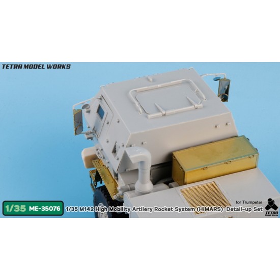 1/35 M142 High Mobility Artilery Rocket System HIMARS Detail Set for Trumpeter kits 1/35 M142 High Mobility Artilery Rocket System HIMARS Detail Set for Trumpeter kits