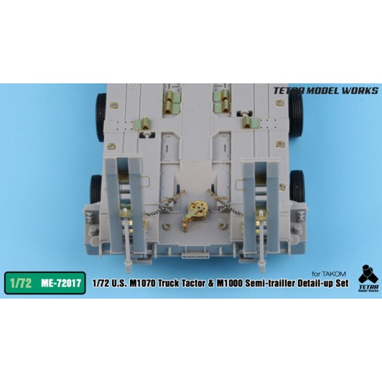 1/72 US M1070 & M1000 Trailer Detail Set for Takom kits 1/72 US M1070 & M1000 Trailer Detail Set for Takom kits