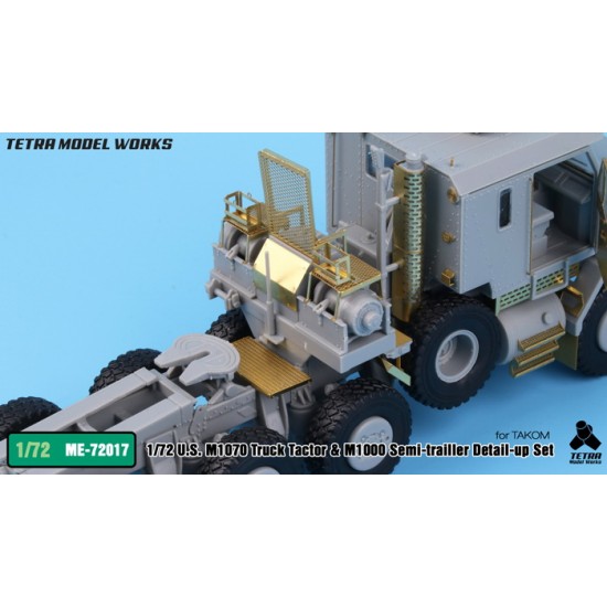 1/72 US M1070 & M1000 Trailer Detail Set for Takom kits 1/72 US M1070 & M1000 Trailer Detail Set for Takom kits