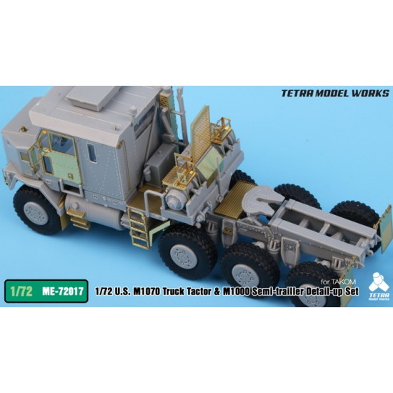 1/72 US M1070 & M1000 Trailer Detail Set for Takom kits 1/72 US M1070 & M1000 Trailer Detail Set for Takom kits