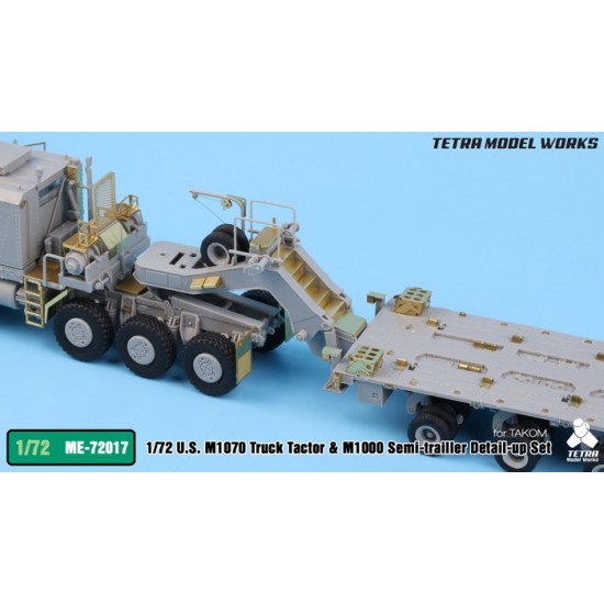 1/72 US M1070 & M1000 Trailer Detail Set for Takom kits 1/72 US M1070 & M1000 Trailer Detail Set for Takom kits