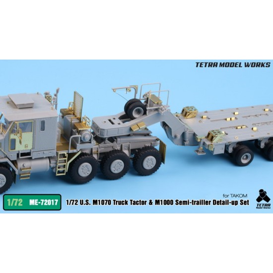 1/72 US M1070 & M1000 Trailer Detail Set for Takom kits 1/72 US M1070 & M1000 Trailer Detail Set for Takom kits
