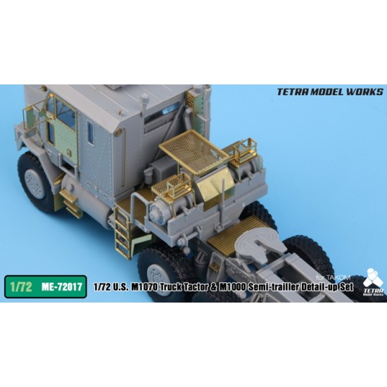1/72 US M1070 & M1000 Trailer Detail Set for Takom kits 1/72 US M1070 & M1000 Trailer Detail Set for Takom kits