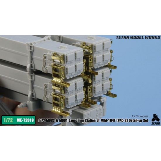 1/72 M983 HEMTT & M901 Launching Station of MIM-104F PAC-3 Detail Set for Trumpeter kits 1/72 M983 HEMTT & M901 Launching Station of MIM-104F PAC-3 Detail Set for Trumpeter kits