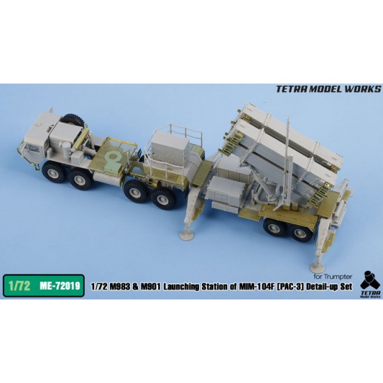 1/72 M983 HEMTT & M901 Launching Station of MIM-104F PAC-3 Detail Set for Trumpeter kits 1/72 M983 HEMTT & M901 Launching Station of MIM-104F PAC-3 Detail Set for Trumpeter kits