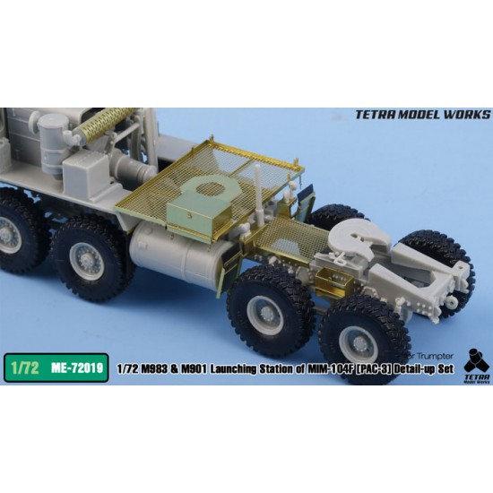 1/72 M983 HEMTT & M901 Launching Station of MIM-104F PAC-3 Detail Set for Trumpeter kits 1/72 M983 HEMTT & M901 Launching Station of MIM-104F PAC-3 Detail Set for Trumpeter kits