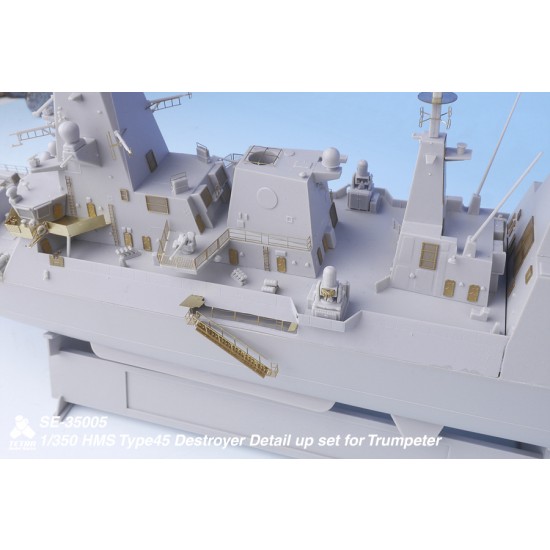 1/350 HMS Type45 Destroyer Detail-up Set for Trumpeter kit