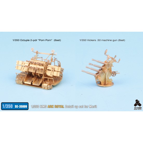 1/350 HMS Ark Royal Detail-up Set for Merit International kit #65307 1/350 HMS Ark Royal Detail-up Set for Merit International kit #65307