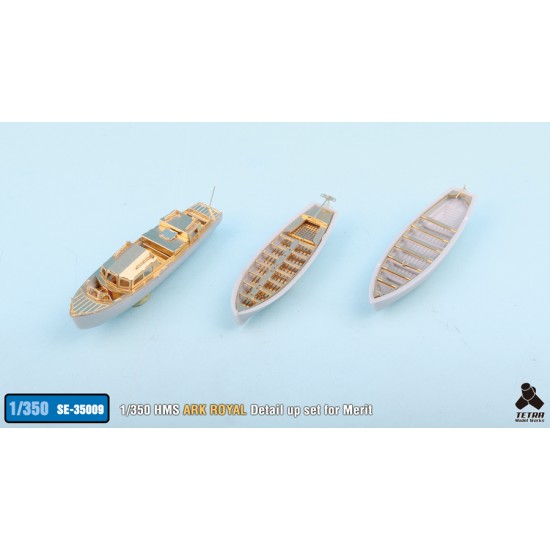 1/350 HMS Ark Royal Detail-up Set for Merit International kit #65307 1/350 HMS Ark Royal Detail-up Set for Merit International kit #65307