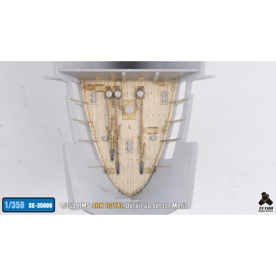 1/350 HMS Ark Royal Detail-up Set for Merit International kit #65307 1/350 HMS Ark Royal Detail-up Set for Merit International kit #65307