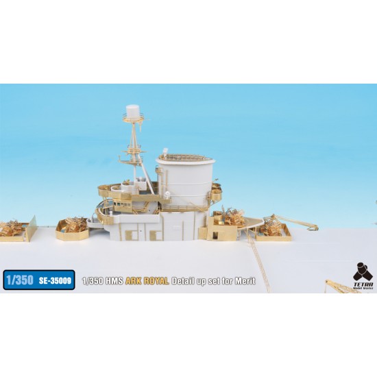 1/350 HMS Ark Royal Detail-up Set for Merit International kit #65307 1/350 HMS Ark Royal Detail-up Set for Merit International kit #65307
