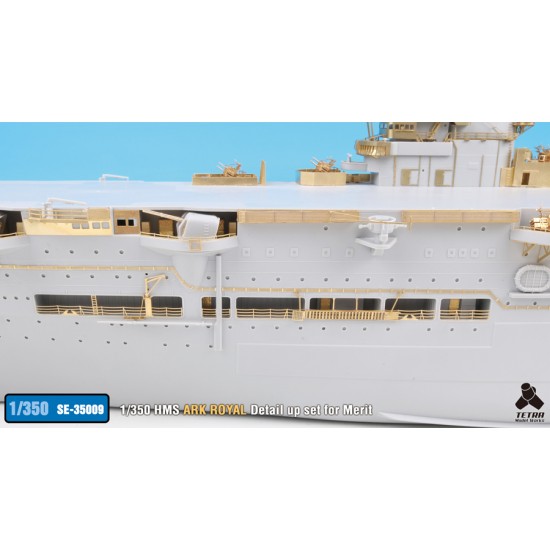 1/350 HMS Ark Royal Detail-up Set for Merit International kit #65307 1/350 HMS Ark Royal Detail-up Set for Merit International kit #65307