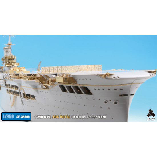 1/350 HMS Ark Royal Detail-up Set for Merit International kit #65307 1/350 HMS Ark Royal Detail-up Set for Merit International kit #65307