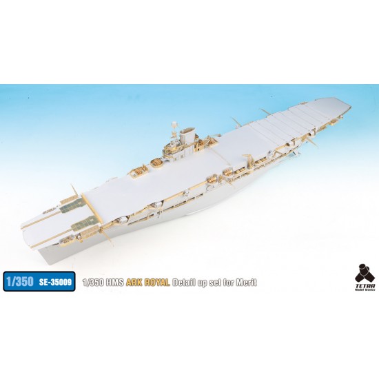 1/350 HMS Ark Royal Detail-up Set for Merit International kit #65307 1/350 HMS Ark Royal Detail-up Set for Merit International kit #65307