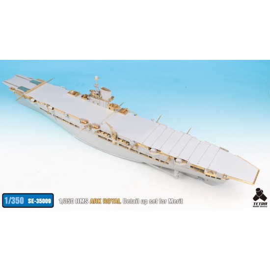 1/350 HMS Ark Royal Detail-up Set for Merit International kit #65307 1/350 HMS Ark Royal Detail-up Set for Merit International kit #65307