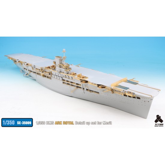 1/350 HMS Ark Royal Detail-up Set for Merit International kit #65307 1/350 HMS Ark Royal Detail-up Set for Merit International kit #65307