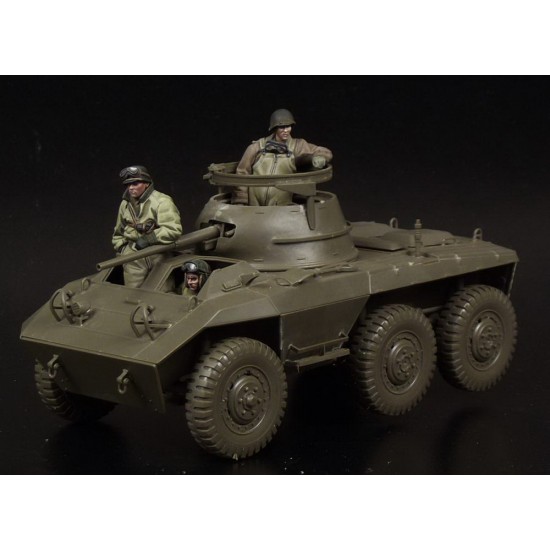 1/35 M8 Greyhound Crewmen (3 Figures) 1/35 M8 Greyhound Crewmen (3 Figures)