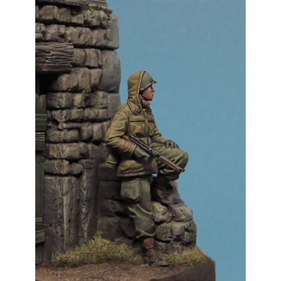 1/35 WWII US Army Mountain Troop Soldier #1 1/35 WWII US Army Mountain Troop Soldier #1