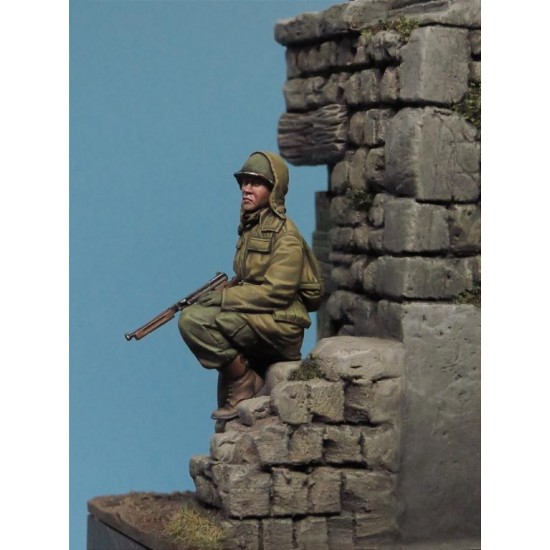 1/35 WWII US Army Mountain Troop Soldier #1 1/35 WWII US Army Mountain Troop Soldier #1
