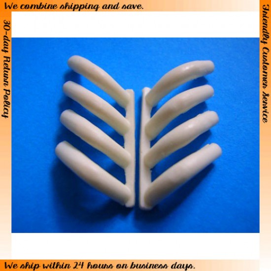 1/24, 1/25 Zoomies Exhaust Headers (2pcs) 1/24, 1/25 Zoomies Exhaust Headers (2pcs)