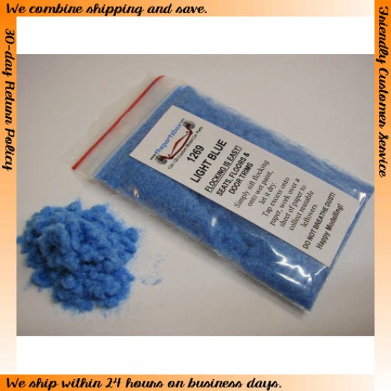 Flocking - Light Blue (3g) Flocking - Light Blue (3g)