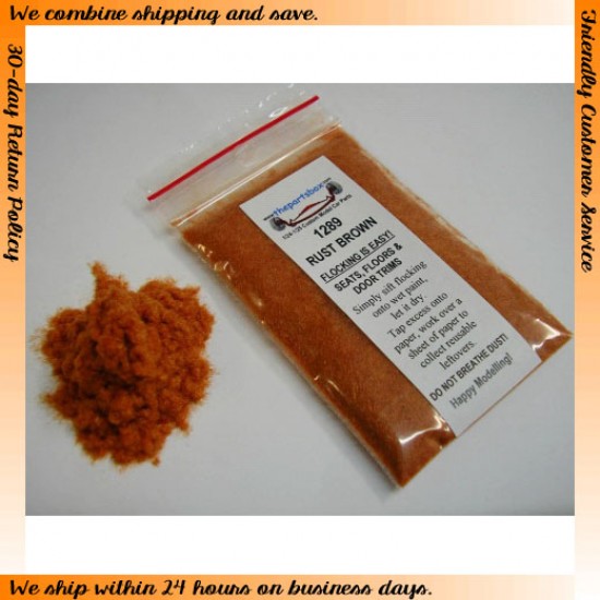 Flocking - Rust Brown (3g)