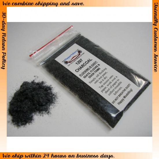 Flocking - Charcoal (3g) Flocking - Charcoal (3g)