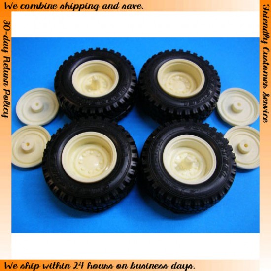 1/25 Tyre, Wheel and Back Pack 4x4 Vol.2 1/25 Tyre, Wheel and Back Pack 4x4 Vol.2