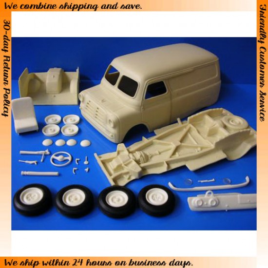 1/24 Bedford CA van (Complete Curbside Resin kit) 1/24 Bedford CA van (Complete Curbside Resin kit)