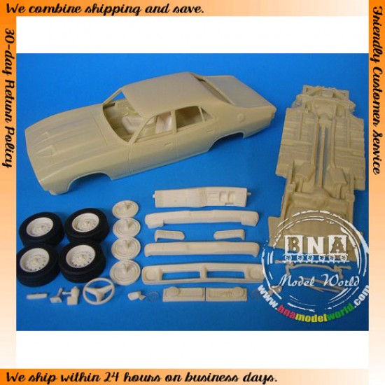 1/25 XB GT 4-Door Curbside Pack Full Resin kit #1419 1/25 XB GT 4-Door Curbside Pack Full Resin kit #1419