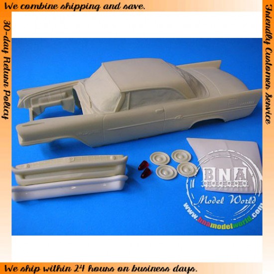 1/24, 1/25 1958 Yorker Conversion Pack (for AMT 57 Chrysler 500 kit) #1421 1/24, 1/25 1958 Yorker Conversion Pack (for AMT 57 Chrysler 500 kit) #1421